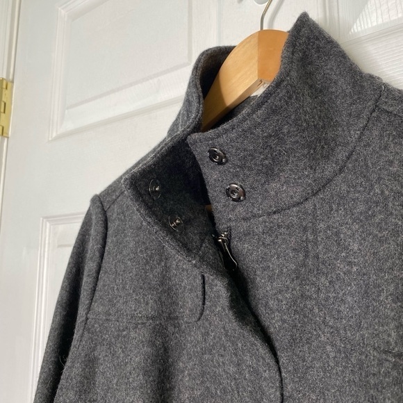 Boden Gray Wool Long Sleeved Jacket Size US8 - Picture 5 of 9